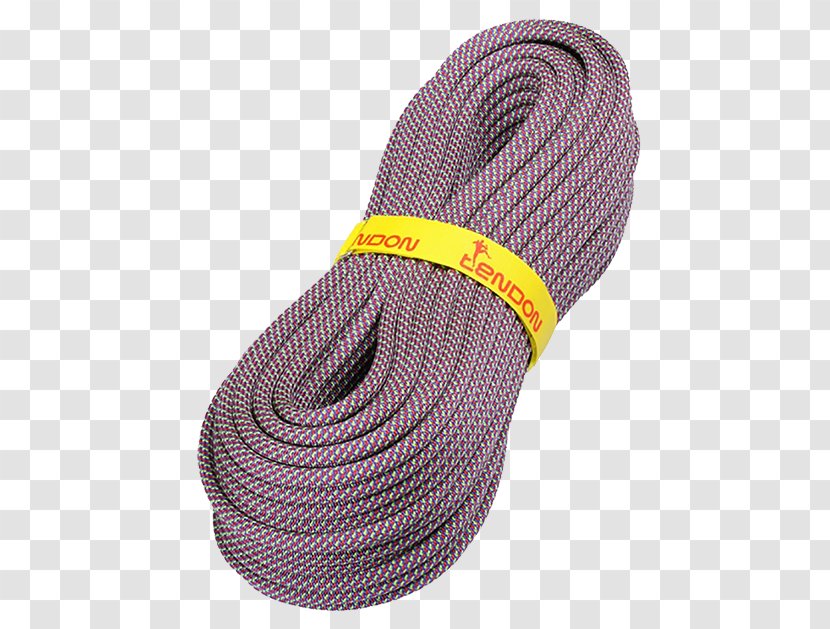 Dynamic Rope Tendon Climbing Reep - Purple Transparent PNG