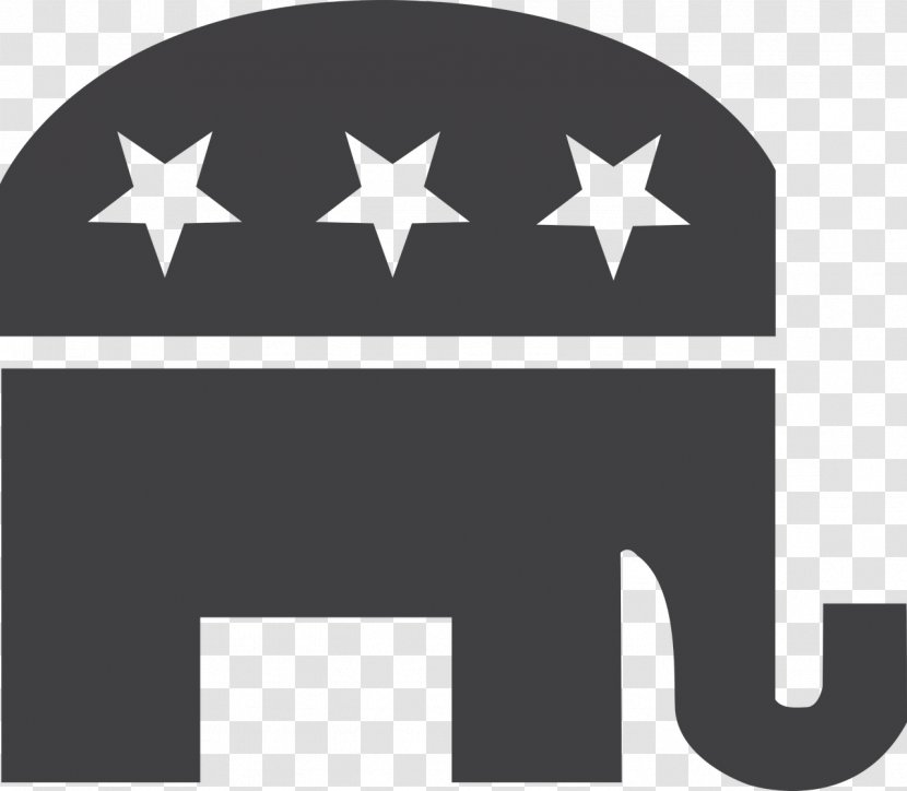 Kentucky Republican Party Flag Of The United States Organization - Logo - Black And White Transparent PNG