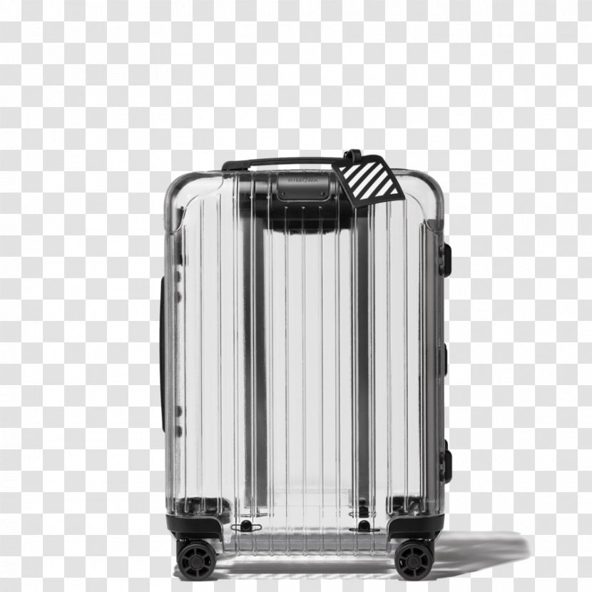 Off-White Rimowa Suitcase Baggage Streetwear - Luxury Goods Transparent PNG