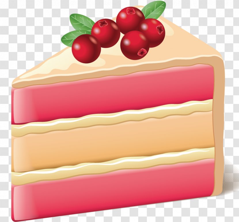 Fruitcake Birthday Cake Dessert - Rectangle - Fruit Transparent PNG