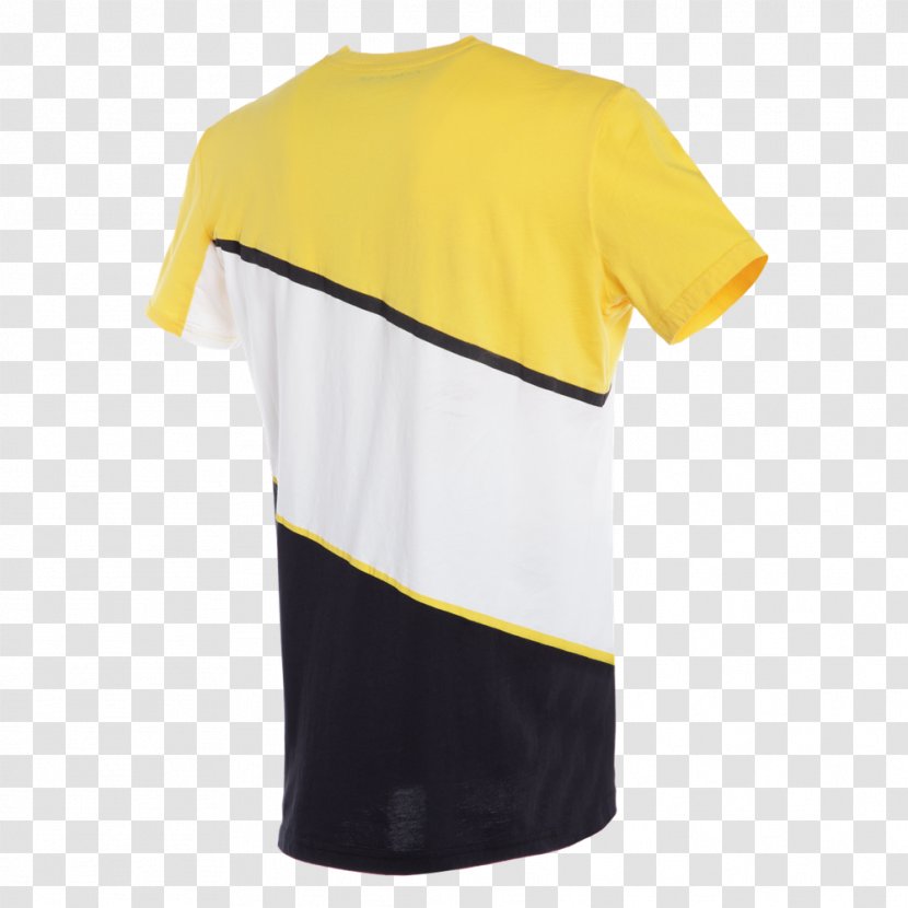 T-shirt M&S Motorcycles Sleeve Jersey - Yellow Transparent PNG