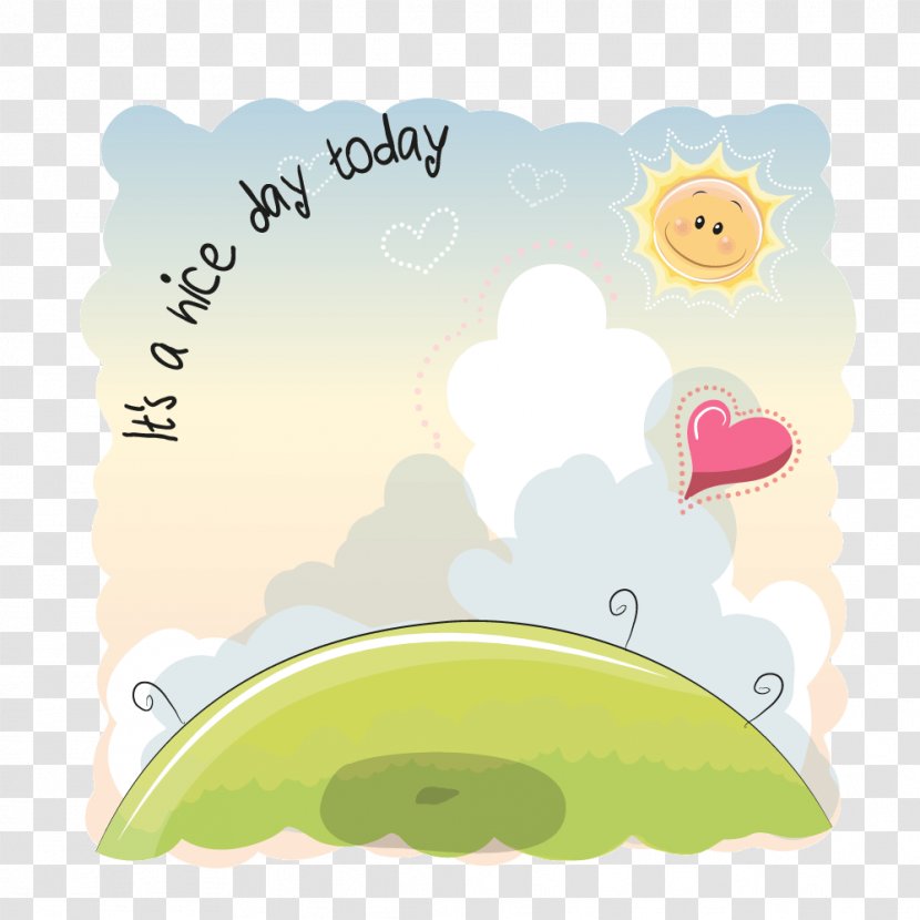 Earth Cartoon Drawing Illustration - Heart Sun Transparent PNG