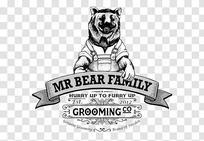 Mr Bear - Family Barbershop - Beard Brew Wilderness (30ml) Man BearLip BalmMint (15ml)Man Transparent PNG