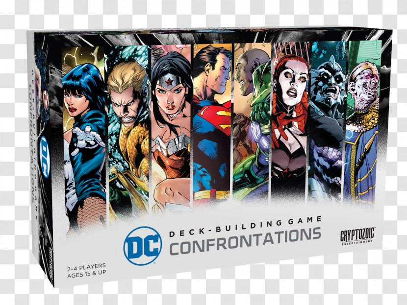 Batman Captain Marvel DC Universe Cryptozoic Entertainment Comics Deck-Building Game Transparent PNG