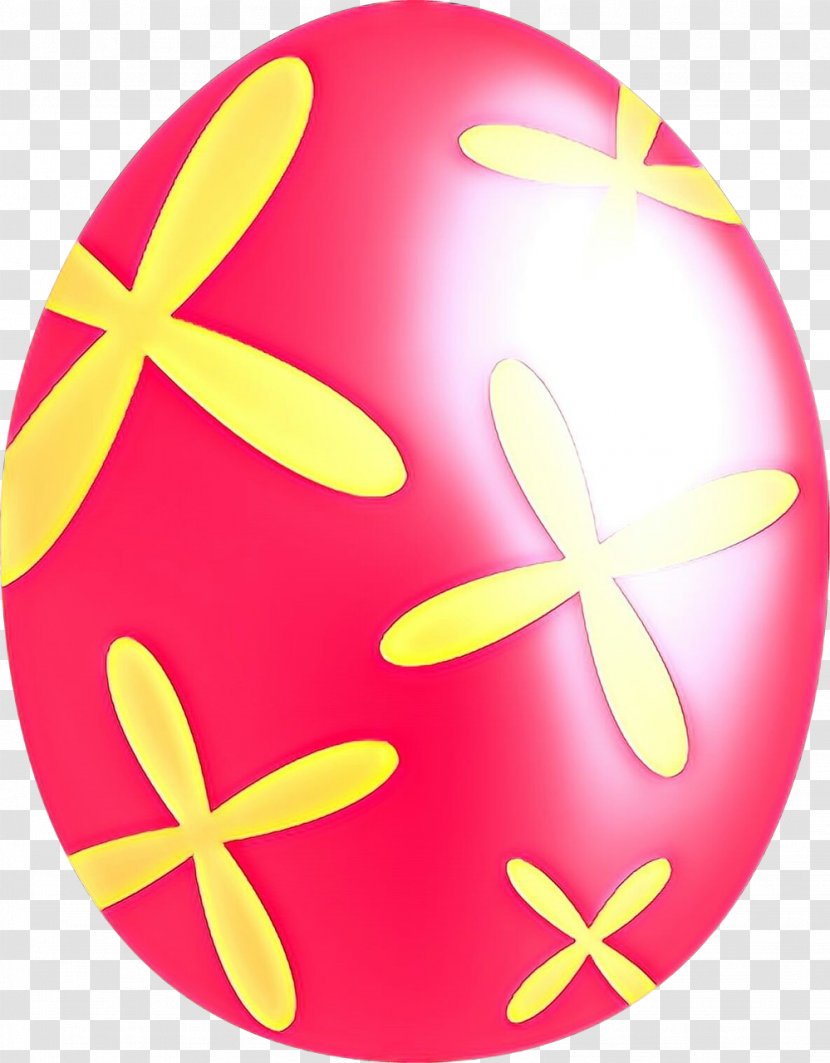 Easter Egg Background - Magenta Pink Transparent PNG