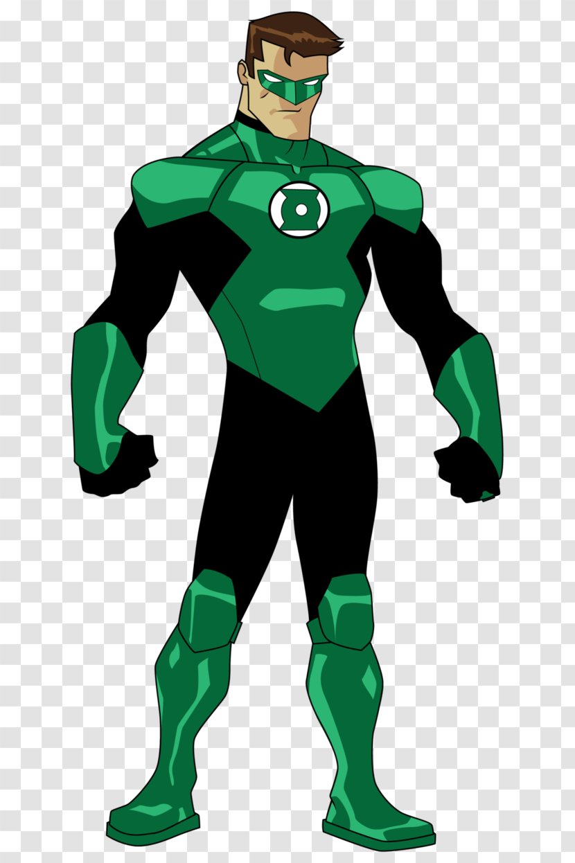 Green Lantern Corps Hal Jordan Superhero Clip Art - Dc Comics - Moroccan Cliparts Transparent PNG