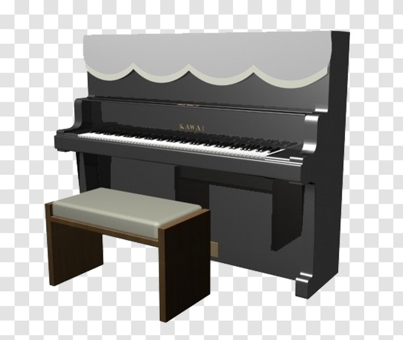 Digital Piano Electric Player Pianet Fortepiano - Cartoon - Pictures Transparent PNG