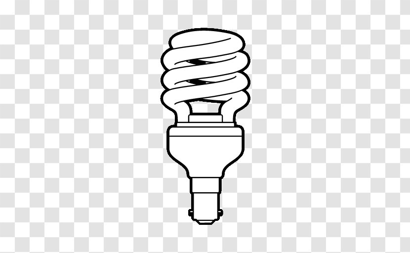 Incandescent Light Bulb Compact Fluorescent Lamp Transparent PNG