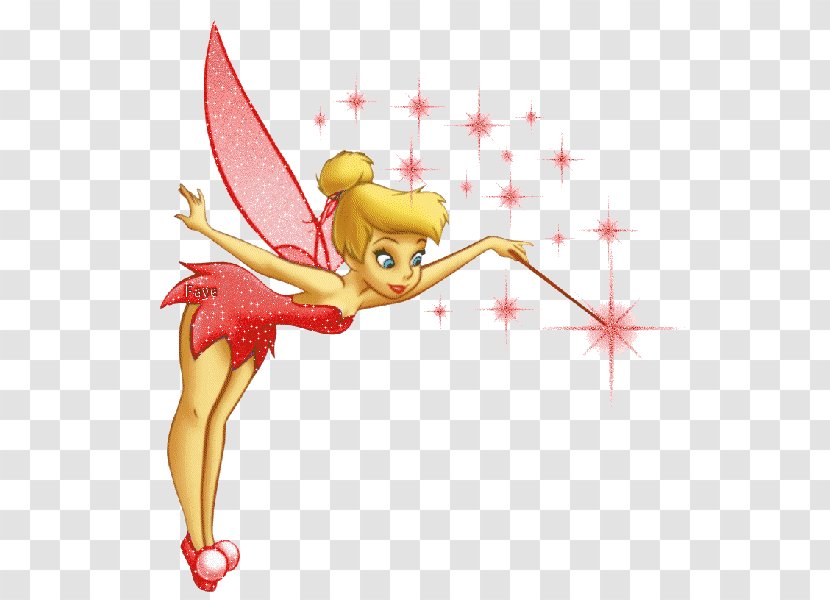 Tinker Bell Disney Fairies Peter Pan - Watercolor - Campanilla Transparent PNG