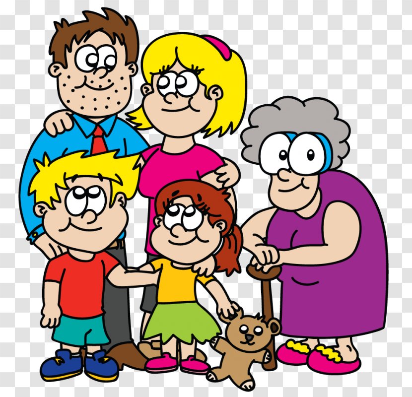 Cartoon Family Clip Art - Pictures Transparent PNG