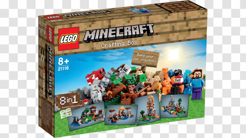 LEGO 21116 Minecraft Crafting Box Lego Minifigure - Jinx Transparent PNG