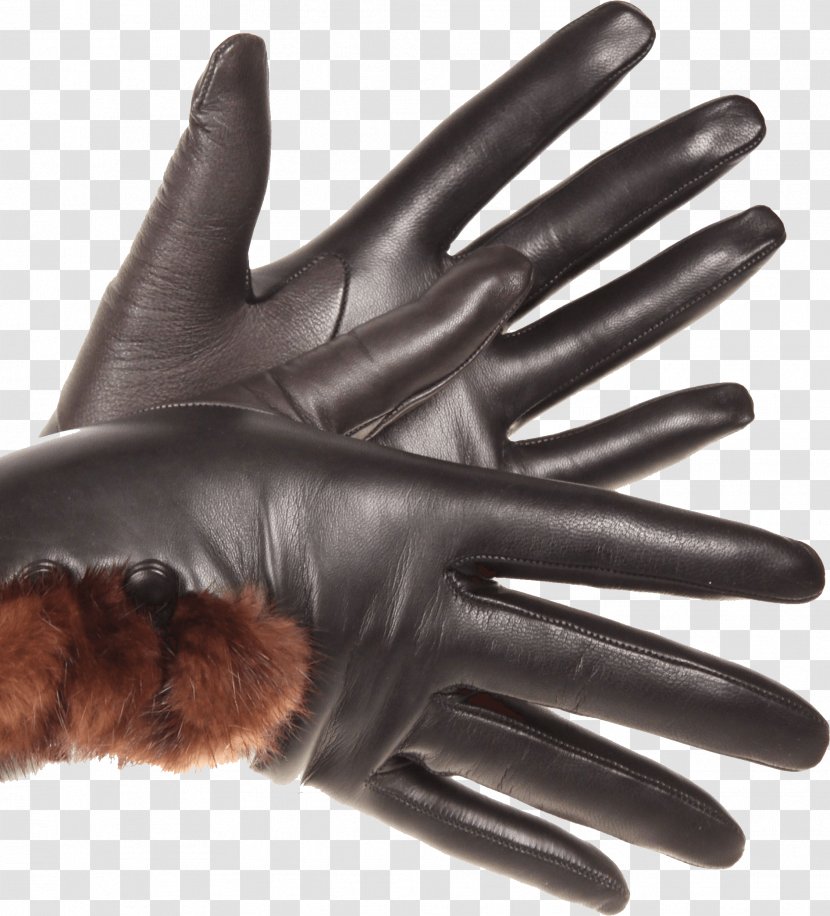 Glove Leather Clothing - Gloves Image Transparent PNG