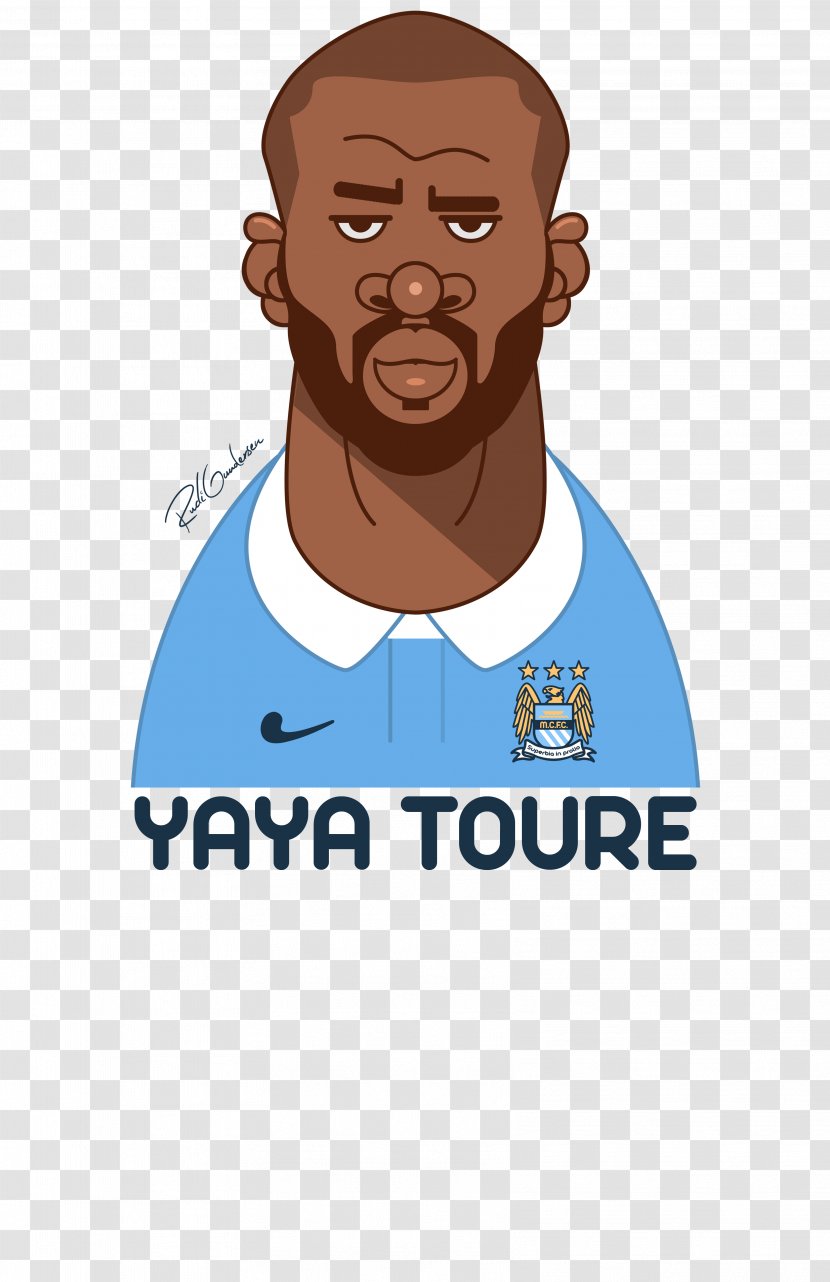 Yaya Touré T-shirt Football Drawing Cartoon - Hoodie Transparent PNG