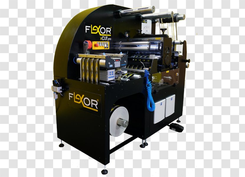 Die Cutting Machine Label Printing Manufacturing - Offset Transparent PNG