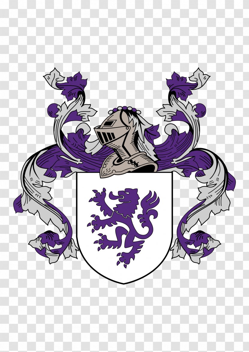 Coat Of Arms Crest Family Heraldry Surname - Knight Transparent PNG