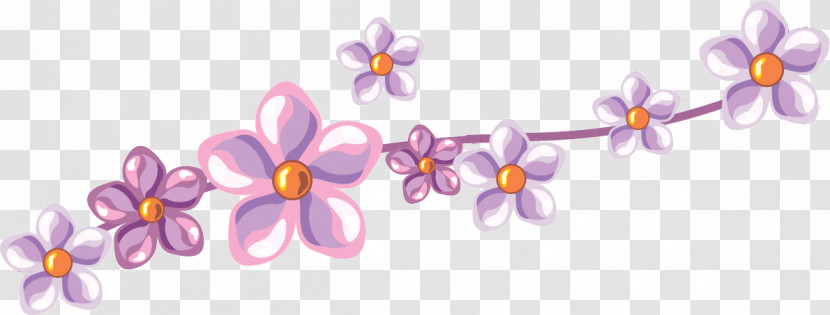 Flower Border Flower Background Transparent PNG