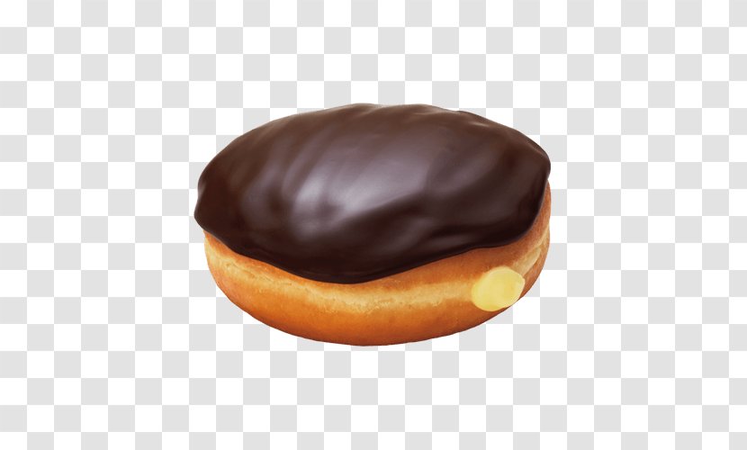 Donuts Boston Cream Doughnut Chocolate Cafe Coffee And Doughnuts - Krispy Kreme Transparent PNG