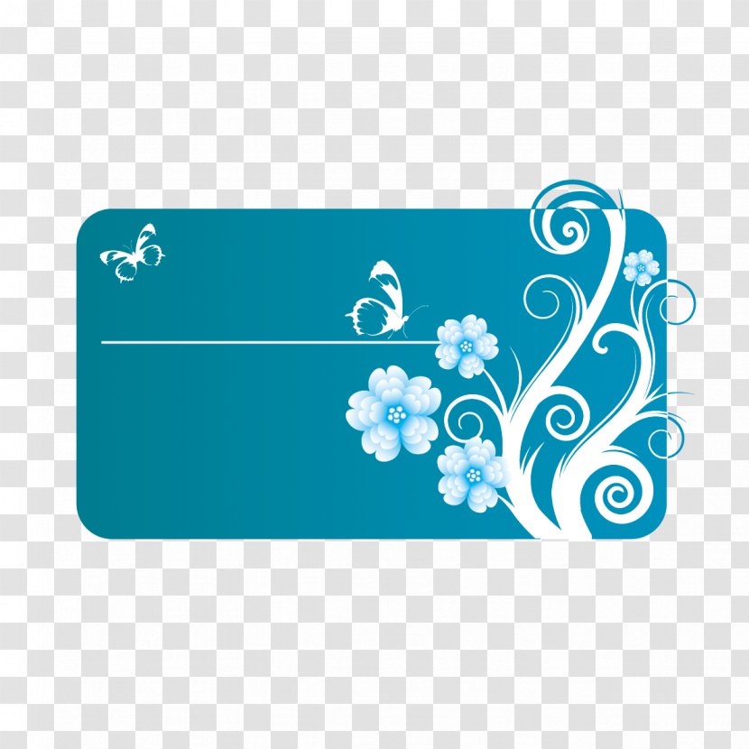 Flower - Business Card - Creative Transparent PNG