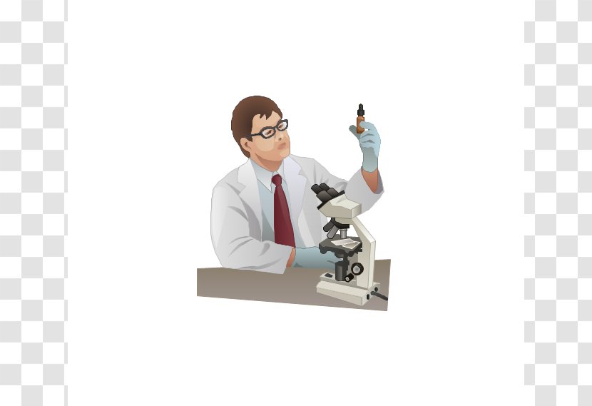 Biology Biologist Scientist Science Clip Art - Figurine - Cliparts Transparent PNG