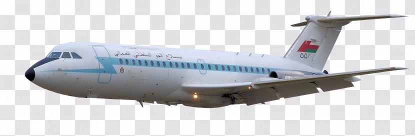 Aircraft BAC One-Eleven Airplane Airbus Air Travel - Aerospace Transparent PNG