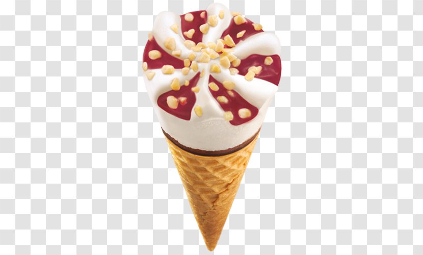 Sundae Ice Cream Cones Frozen Yogurt - Dessert - Cornetto Transparent PNG