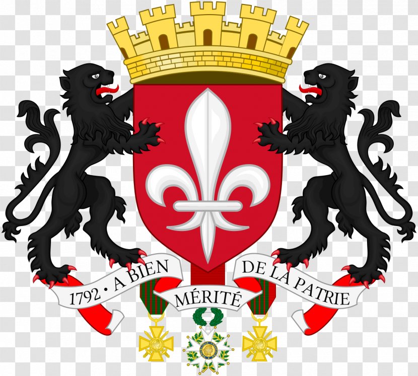 Lille Coat Of Arms Flag France Gallery French Coats - Blazon Transparent PNG