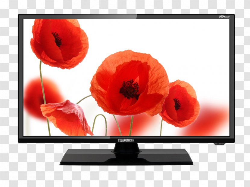 Telefunken Television Set LED TV Liquid-crystal Display Resolution - Lcd Tv - Flat Panel Transparent PNG