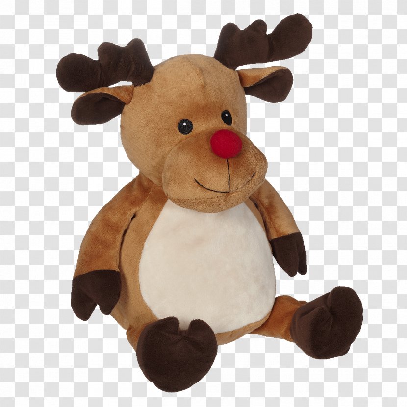 Machine Embroidery Easy To Embroider Stuffed Animals & Cuddly Toys Sewing - Toy - Reindeer Transparent PNG