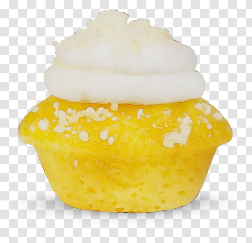 Baking Cup Food Yellow Dish Cream - Cookware And Bakeware Dessert Transparent PNG