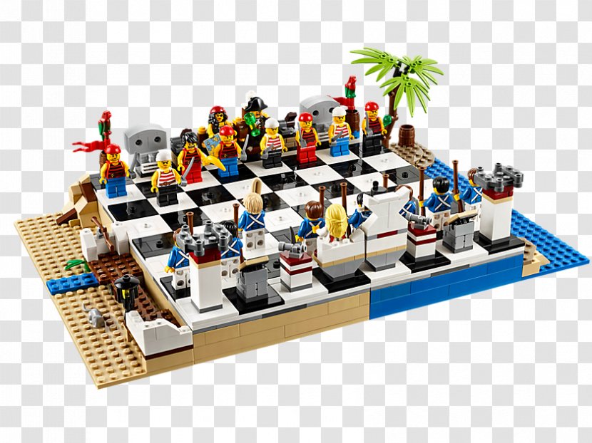 Lego Chess Pirates Of The Caribbean: Video Game LEGO 40158 Set - Play Transparent PNG