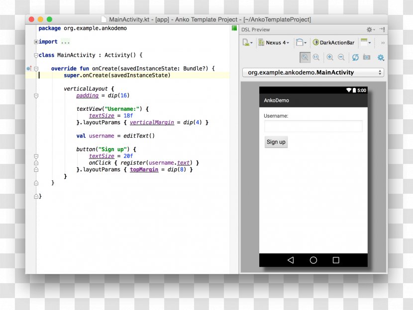 Computer Program Kotlin IntelliJ IDEA Android Software Development - Text Transparent PNG