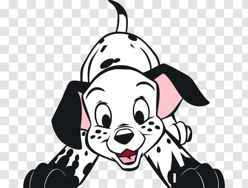 Dalmatian Dog Cruella De Vil Pointer Perdita The Walt Disney Company - Headgear - 101 Dalmations Transparent PNG