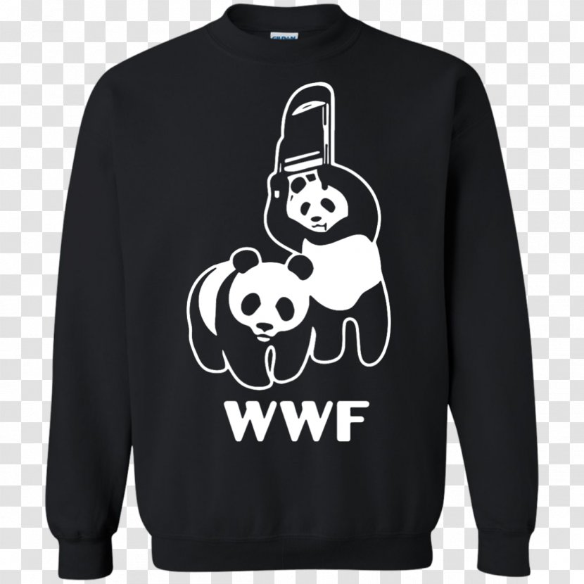 T-shirt Hoodie Giant Panda World Wide Fund For Nature - Silhouette Transparent PNG
