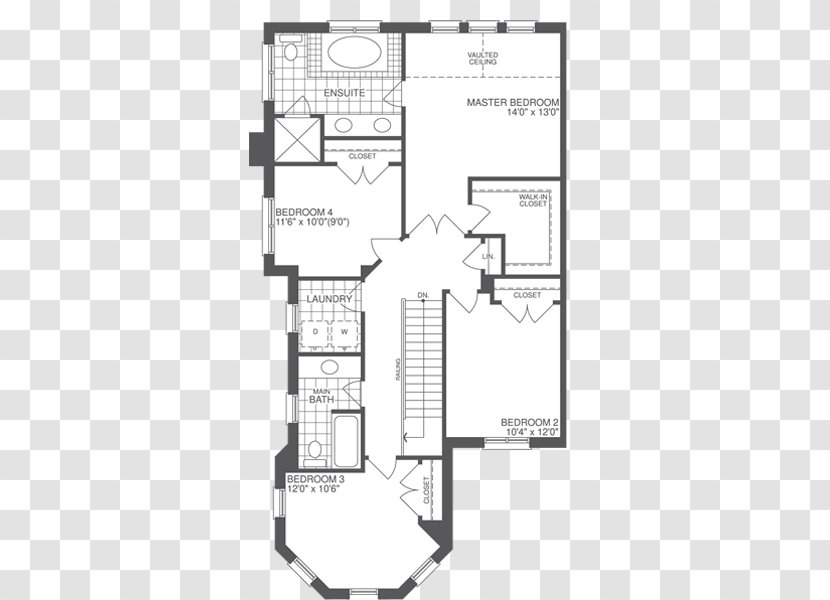 Drawing Schematic Diagram - Floor Plan - Magnolia Transparent PNG