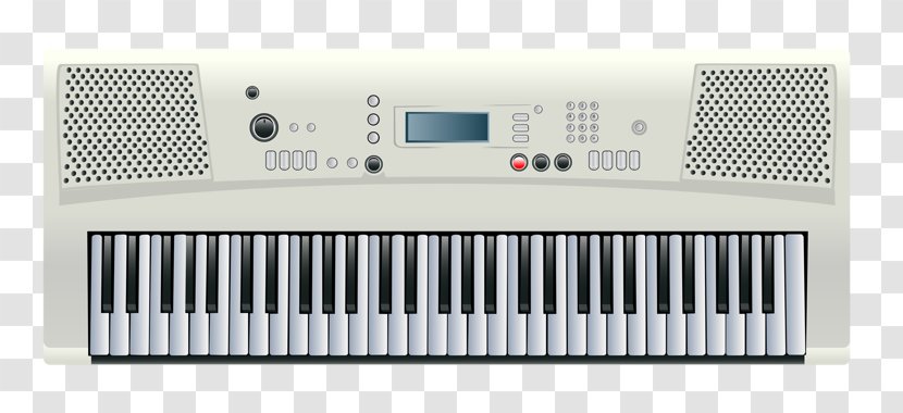 Digital Piano Electronic Keyboard Electric Musical Instrument - Heart - Instruments Transparent PNG