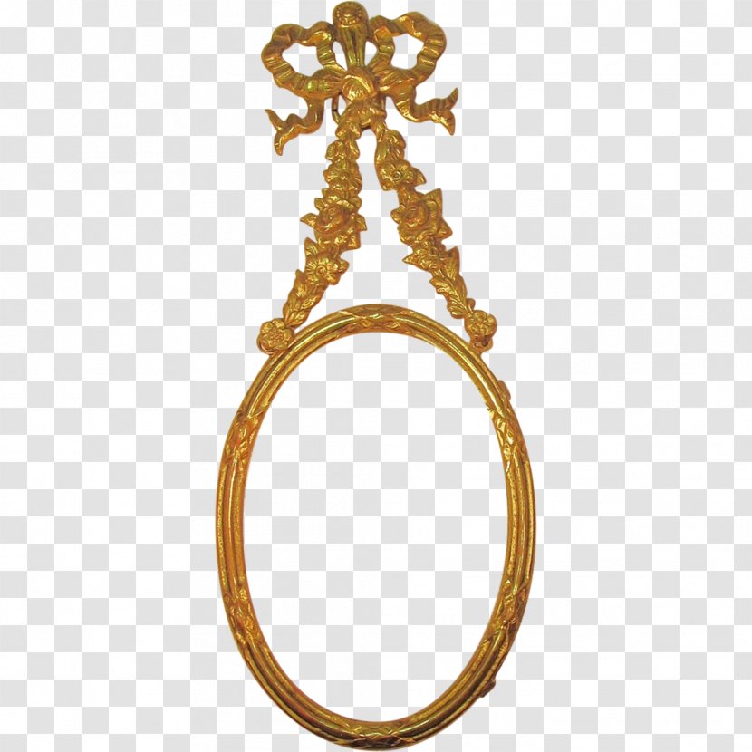 01504 Body Jewellery - Metal Frame Yellow Crown Transparent PNG