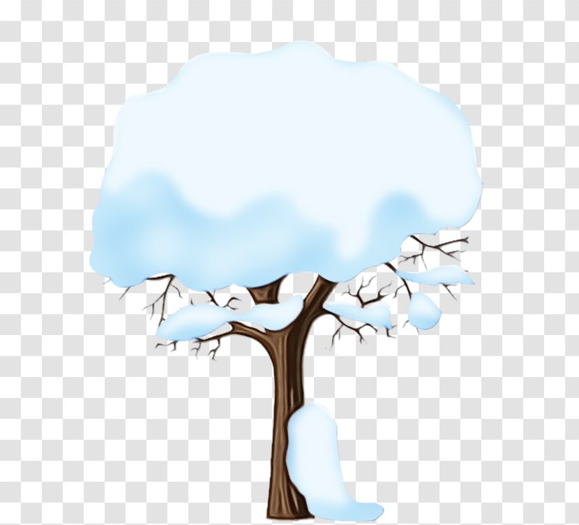 Tree Head Branch Woody Plant - Paint - Table Cloud Transparent PNG