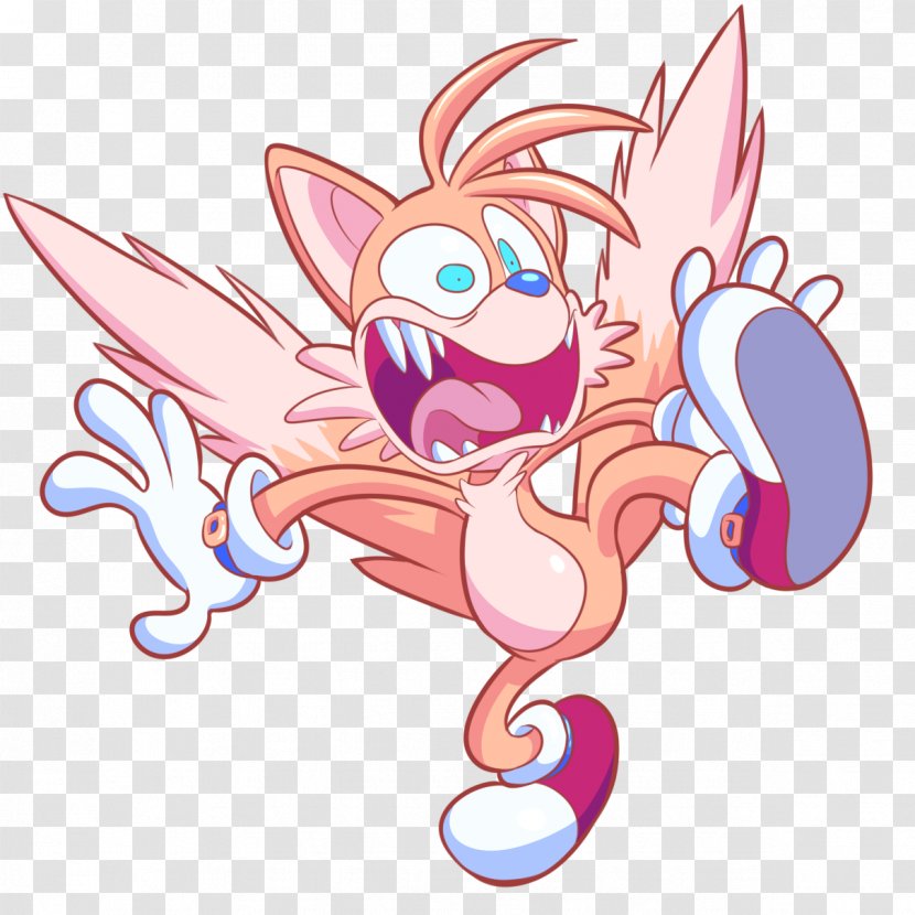 Tails Nine-tailed Fox Sonic Chaos Huli Jing Shadow The Hedgehog - Watercolor - Be Surprised Transparent PNG