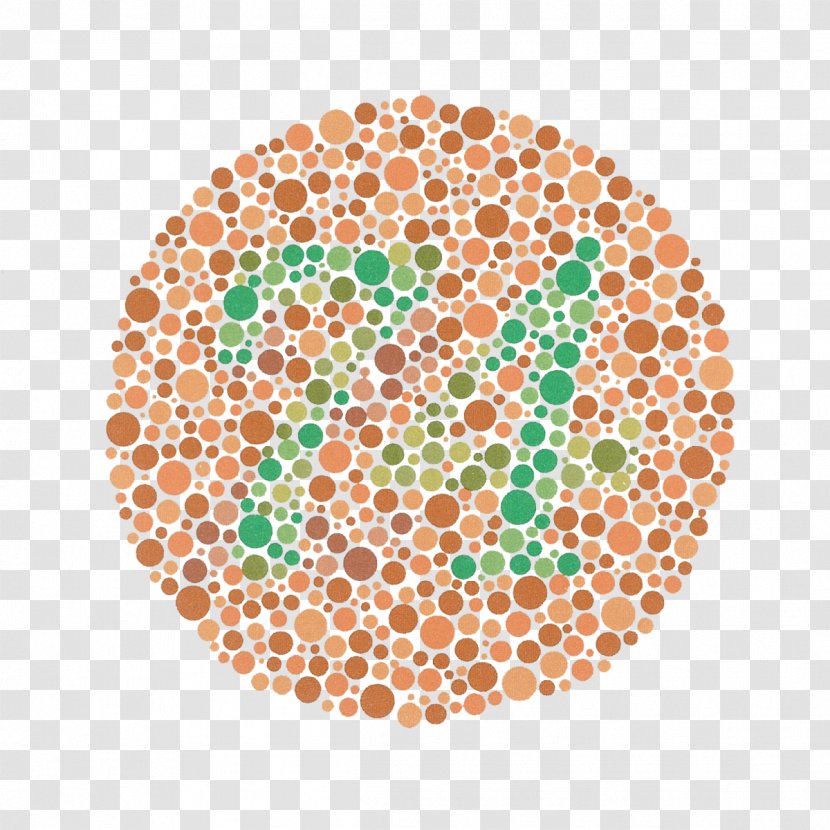 Color Blindness Vision Ishihara Test Green - Genetic Disorder - Invisible Woman Transparent PNG