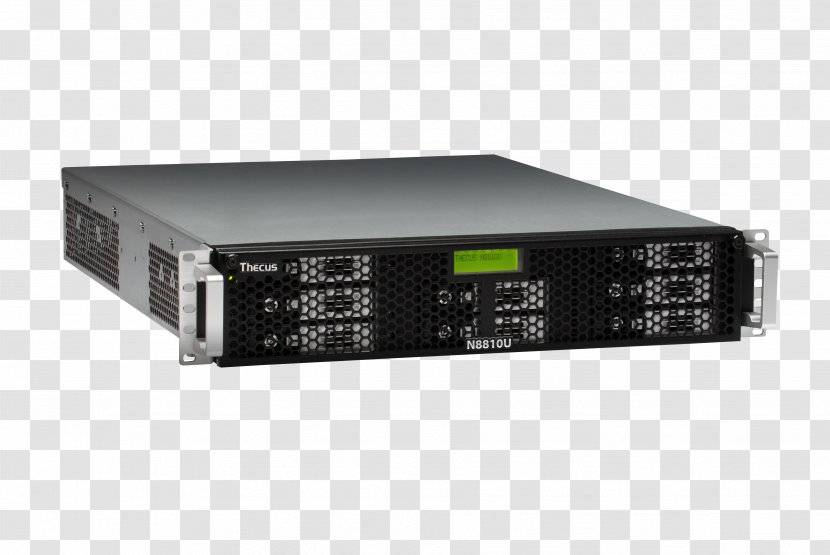 Thecus N8810U-G G850 Network Storage Systems ORIGIN STORAGE N8810U Origin N8800 Pro V2 - Electronic Device - Rack Transparent PNG