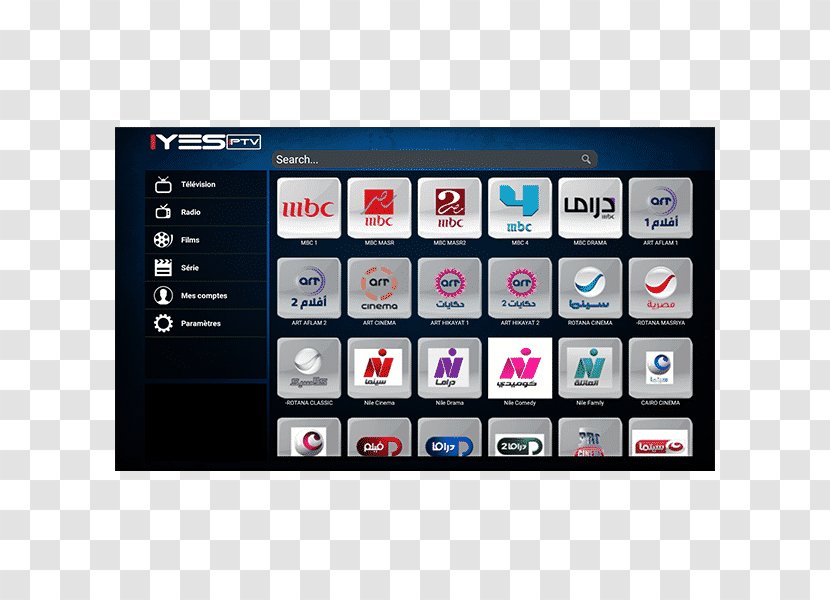 Display Device Television Channel Android Screenshot - Amlogic Transparent PNG