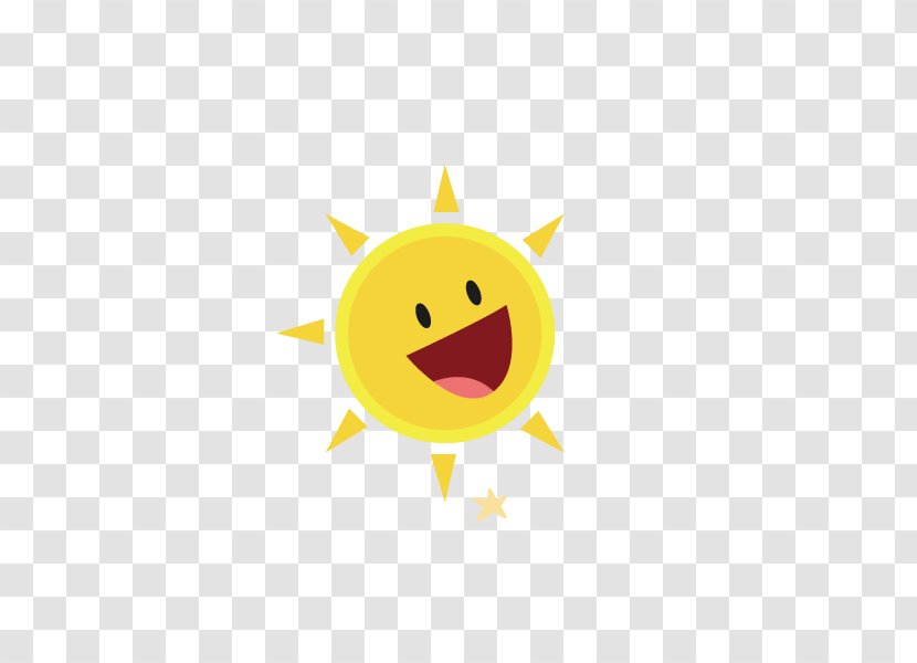 Download - Smile - Cartoon Sun Transparent PNG