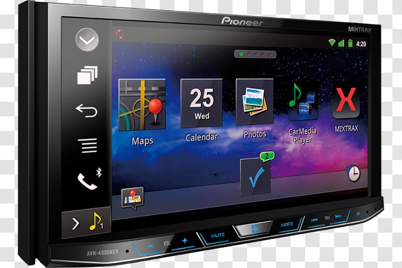 Car Pioneer Corporation Automotive Head Unit ISO 7736 Vehicle Audio - Smartphone Transparent PNG