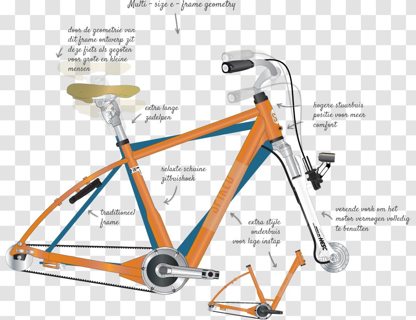 Bicycle Frames Wheels Hybrid Handlebars - Accessory Transparent PNG