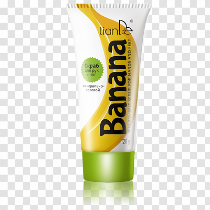 Exfoliation Banana Mineral TianDe Online Shopping - Watercolor Transparent PNG