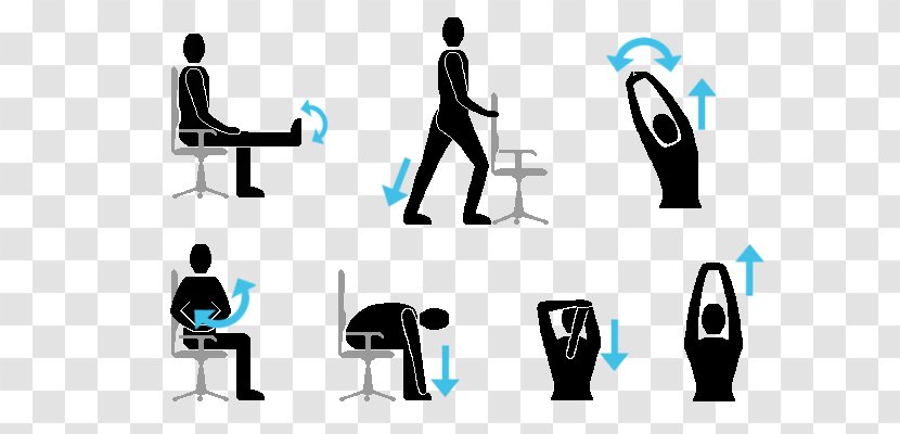 Exercise Office Stretching Desk Physical Fitness - Weight Loss - Furniture Transparent PNG