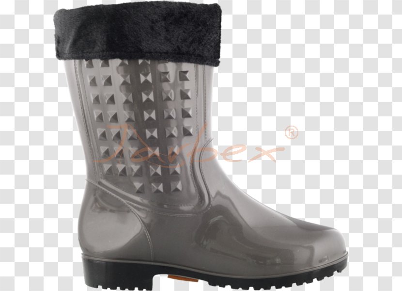 Snow Boot Shoe Fur - Wellington Transparent PNG