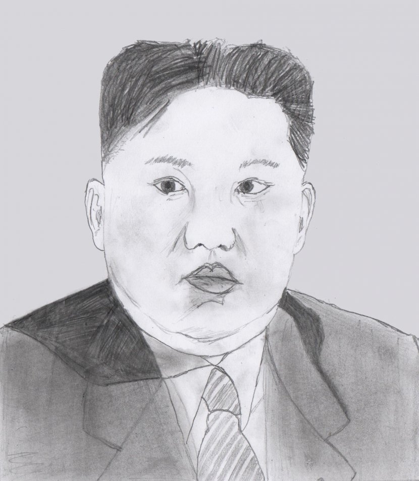 North Korea United States NFL Drawing Wikimedia Commons - Kim Jong-un Transparent PNG