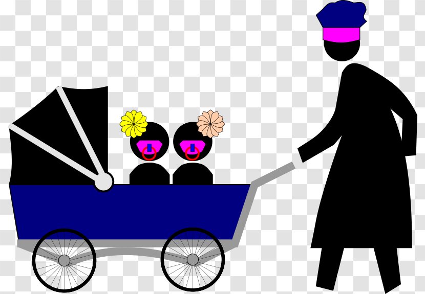 Baby Transport Child Woman Clip Art - Carriage Transparent PNG