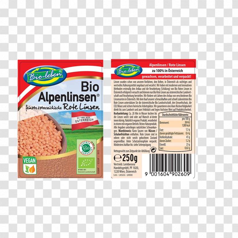 Brand Cornmeal Snack Gluten - Restaurante Bio Leben - Lentils Transparent PNG